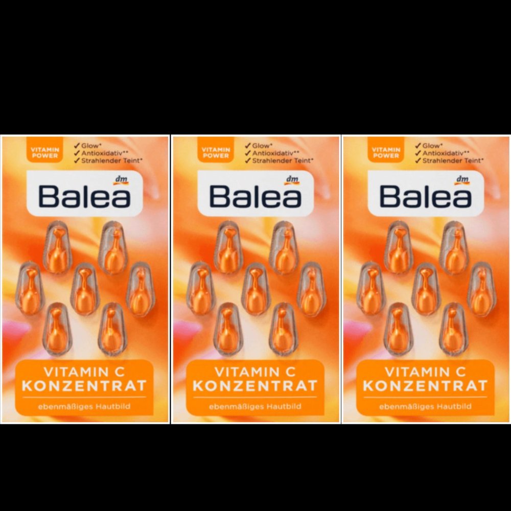 Balea Vitamin C concentrate, (3x7capsules)